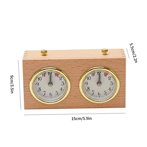 Horloge d'échec mécanique timer des échecs de tournoi - 6