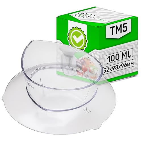 Cubilete de 100 ml de Robot de Cocina para Vorwerk Thermomix TM5 - Garantía de 5 Años - ONIX TECH