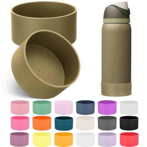 Mity rain 2PCS Silicone Boot for Owala FreeSip Water Bottle 32 oz