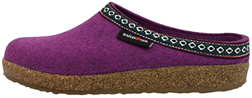 Image of HAFLINGER Women's Gz Classic, Mulberry, 11 Medium