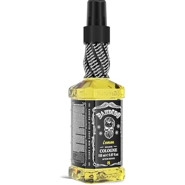 Bandido Po goleniu dla mężczyzn | After Shave Men Lemon 150 ml | Efekt nawilżający i odświeżający | Po goleniu x dla mężczyzn zapewniający świeżość i ochronę | Odpowiedni dla wszystkich rodzajów skóry