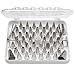 Ateco 783 783-55 Cake Decorating Set, Includes 52 Tubes, 1 Standard Coupler, 2 Flower Nails in Hinged Storage Box, 55 Piece, Stainless Steel