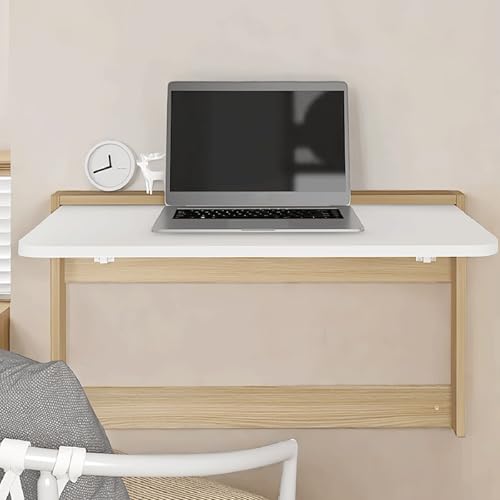 Table pliante murale pour petits espaces et bureau à domicile compact - 3