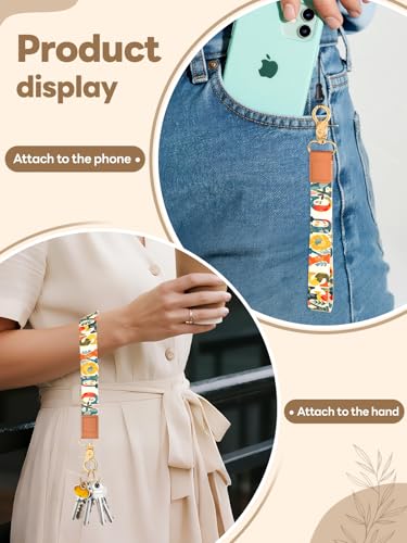 Image of Wristlet Keychain for Women and Men, Key Chain Holder, Wrist Lanyard for Keys
