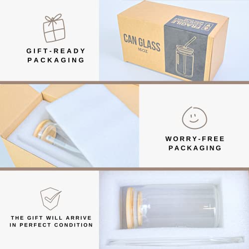 Teacher Gifts For Women - Gifts For Teachers Women - Teacher Appreciation Gifts - Teacher Birthday Gifts - Funny Gift For Teacher, Teacher Gift Ideas, Back To School Gift - 16Oz Teacher Can Glass #TOP2