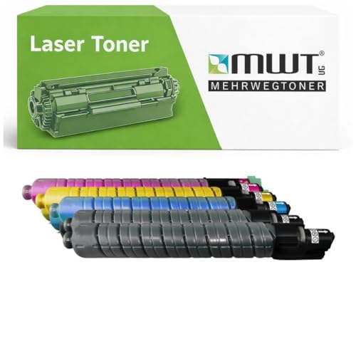 Toner compatible Ricoh Aficio MPC2800 MPC3300 Mehrwegtoner lot de 5 cartouches TYPE3300