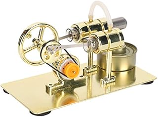 Fydun Stirling Engine Model, External Combustion Stirling Engine Motor Model Physics Science Education Toys