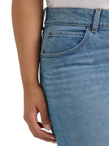Lee Women's Plus Size Legendary Mid Rise '90s Taper Jean Lesson Learned 24 Plus Long - image 2
