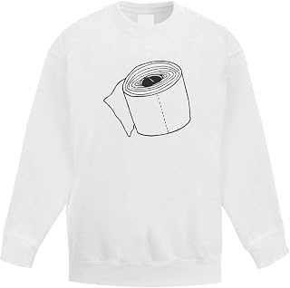 Azeeda 'Toilet Paper' Kid's Sweatshirt/Jumper (12-13 Years) (KW00015965)
