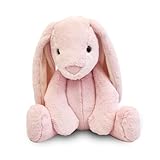 World's Softest Plush Stuffed Animal for Baby, Toddler, Kids, Adults - Adorable Toy Made from Kid-Friendly, Quality Materials - Lushee Rose BriBri Bunny 20'