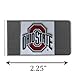 NCAA Siskiyou Sports Mens Ohio State Buckeyes Steel Money Clip One Size Team Color