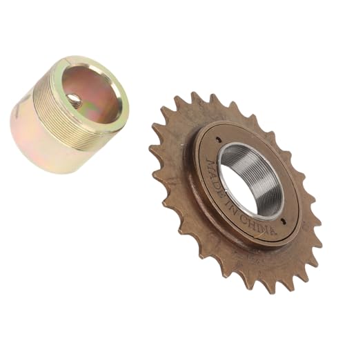 YuShaTra Freewheel Adapter Set, 24T Single Speed Freewheel, 24mm Flywheel Connector Adapter Set for Electric Tricycles, Motorcycles, Go Karts, Iron Material, Stable - Thumbnail 6
