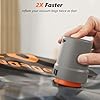 SUOCO Travel Vacuum Pump for Vacuum Storage Bags, Mini USB Rechargeable Portable Cordless Electric Pump for Compression Seal Space Saver Bags (Storage Bags Not Included), Grey #1