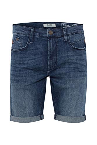 Blend BHGrilitsch Herren Jeans Shorts Kurze Denim Hose mit 5-Pocket-Form...