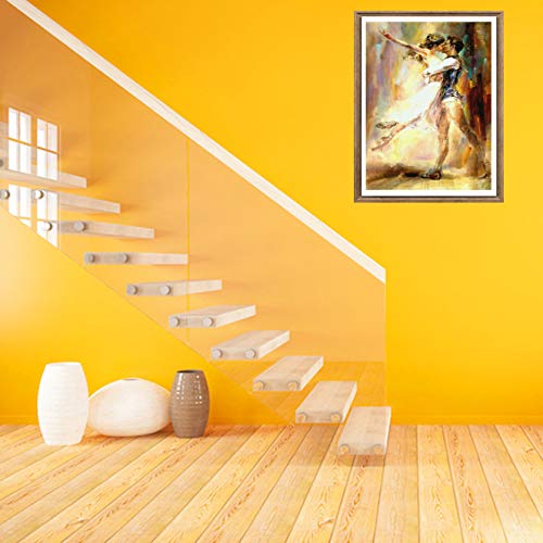 Bimkole 5D Diamond Painting Kits Couple Ballet, DIY Diamant Schilderij Kit Full Ronde Boor Crystal Strass Kruissteek… - Image 4