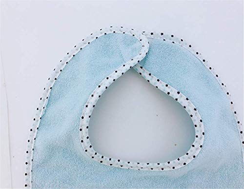 Baby's 0-6 Months 7 Pics of Soft Double Layers Cotton Absorbent Bandana 7 Bibs Set