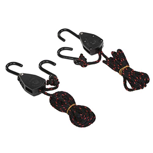 2 Pcs Boat Tie Downs Ratchet Straps Tie down Straps Canoe Tie down