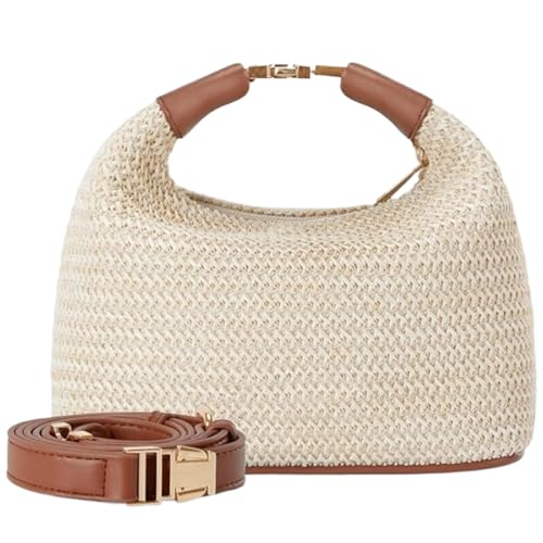 Small Straw Purses for Women 2025, Crossbody Bags for Women Raffia Clutch,Woven Summer Vacation Purse