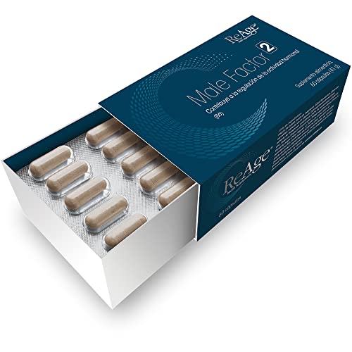 ReAge® Male Factor 2 para los hombres| Suplemento para reducir la descomposición de testosterona | ALTO ZINC MAGNESIO SERENOA| Reduce el cansancio y la fatiga | Crecimiento muscular | 60 cápsulas