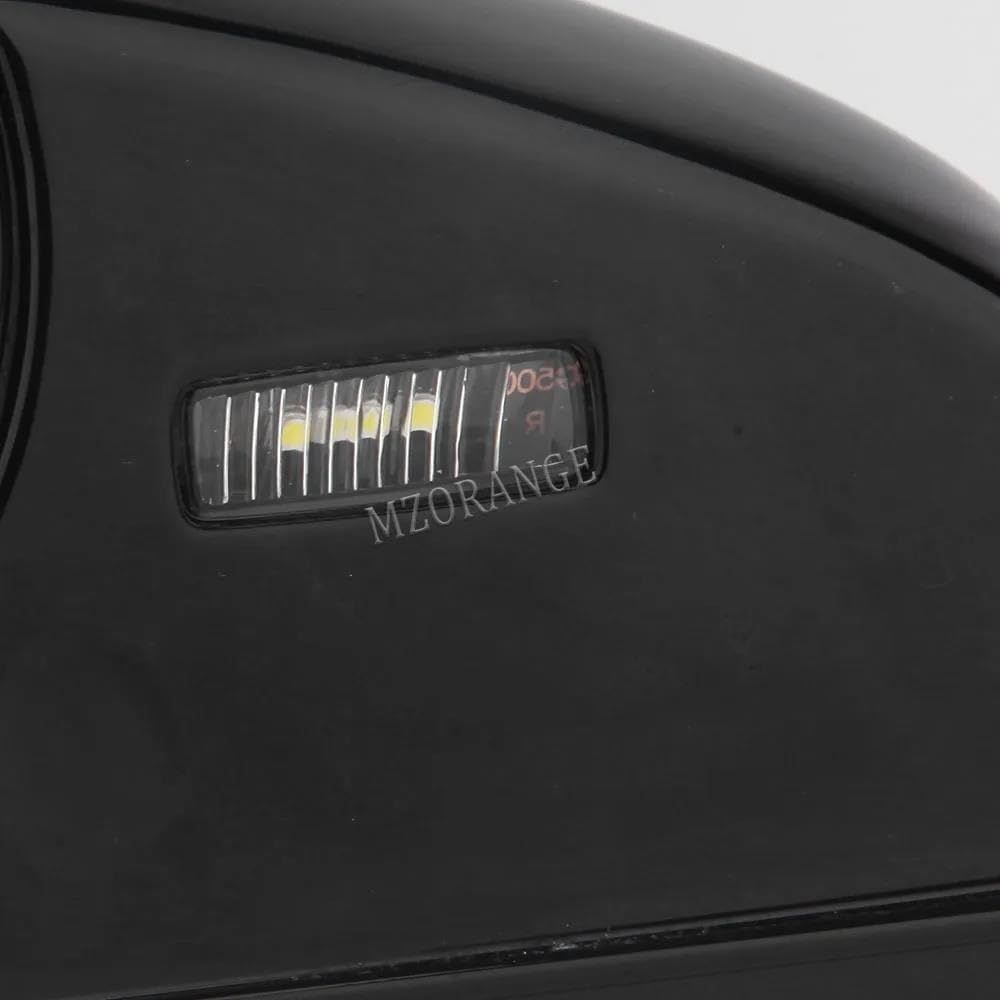 For X164 W164 For GL320 ML320 ML63 ML350 Side Door Mirror Assembly Turn Signal Glass Lights Blind Spot 1648105193 Side Rear View Mirror Assembly(Right)