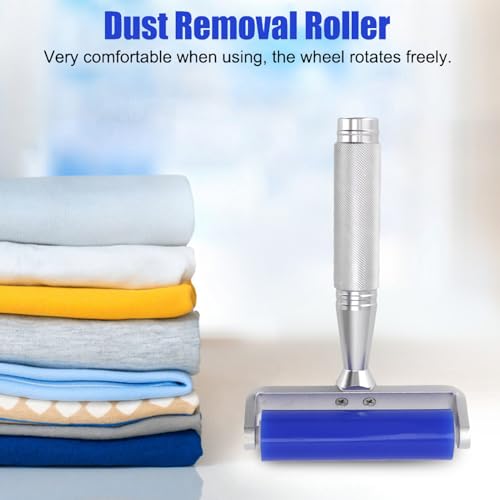 Pssopp Stick-Staubentfernungsrolle, Hoch Belastbar, Effizient, Einfach zu Verwendende Staubentfernungs-Kleberolle für Staubfreie Werkstätten (8 Zoll)