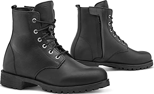 FORMA - Chaussures moto femme CRYSTAL Dry WP homologuee CE BLACK T35 Noir