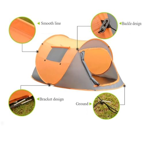 Carpa portátil plegable para camping, sombra para 2 personas miniatura 6