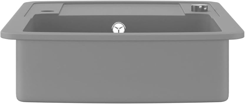 Kitchen Sink Single Basin Grey,Kitchen Sink,Kitchen Sink Accessories(SPU:142945)
