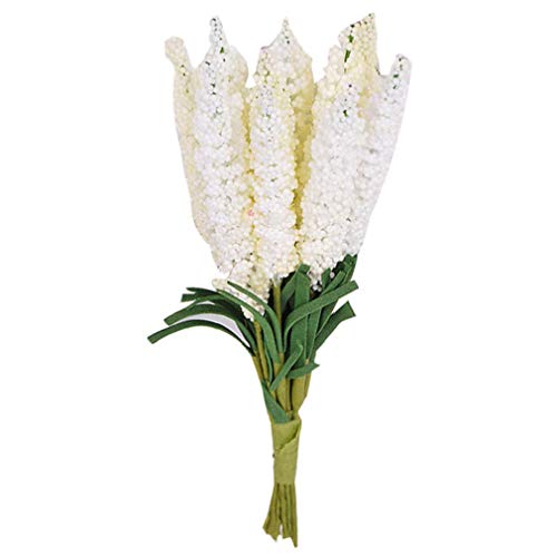 Familyhouse 10 Stems Fake Hyacinth Artificial Flowers Bouquet Diy Crafts Decor Home Office Wedding Arrangements #TOP10