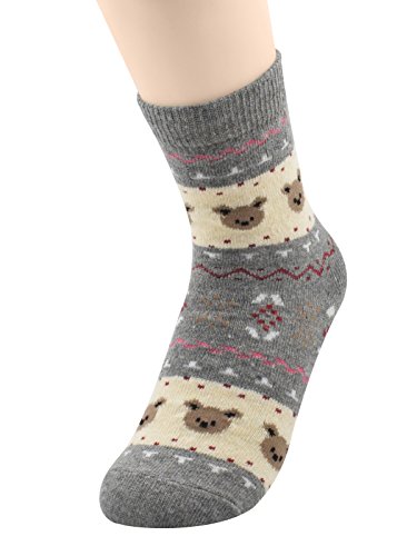 Image of Century Star Fuzzy Socks for Women 3-5 Pairs, Cozy Fluffy Slipper Sleep Warm Cloud Socks, Soft Winter Home Cabin Plush Birthday Gifts for Mom Wife Girlfriend