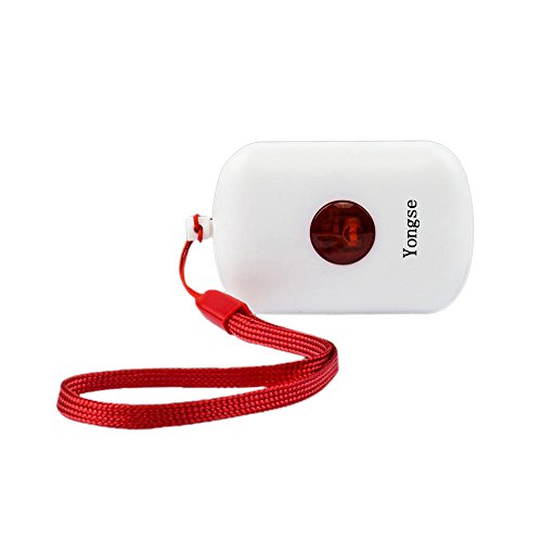 Preisvergleich Produktbild Yongse Fernbedienung für Funk Alarmanlagen(SOS Emergency Button), Weiß
