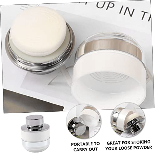 Totority 2 Pçs Caixa De Pó Xampu Para Corpo Recipiente De Viagem Caixa Organizadora De Plástico Reci