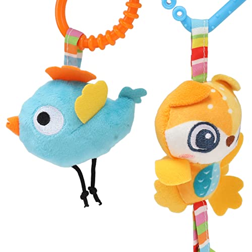 Brinquedos para Bebês Com Chocalho Pendurados, Brinquedos Infantis Com Chocalho para Pendurar Seguro