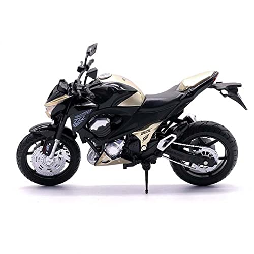 Moto Kawasaki Z1000 1:12 en alliage injecté avec détails de finition haut de gamme or