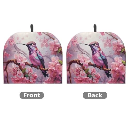 Image of Cherry Blossom Tea Cozy for Teapot Insulated Hummingbird Tea Cozies Tea Kitchen Accessory Pot Cozy Home Decorative Tea Pot Cozy for Women