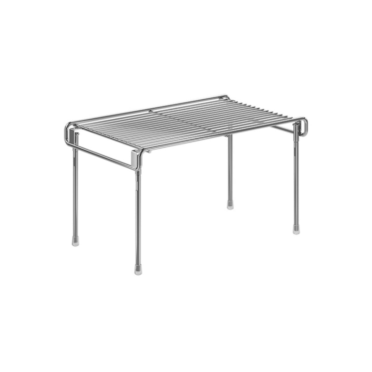 Küchen Organizer Microwave Holder Edelstahlregal for Den Haushalt, Stapelbar, Arbeitsplatte, Schrank, Geschichtetes Geschirr, Gewürze, Multifunktionales Lagerregal Mikrowellenregal(18.8cm)