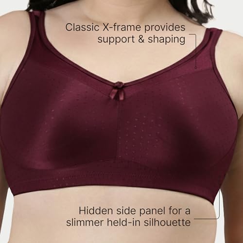 Image of Enamor FB12 Full Support Smooth Super Lift Bra - Non-Padded, Wirefree & Full Coverage