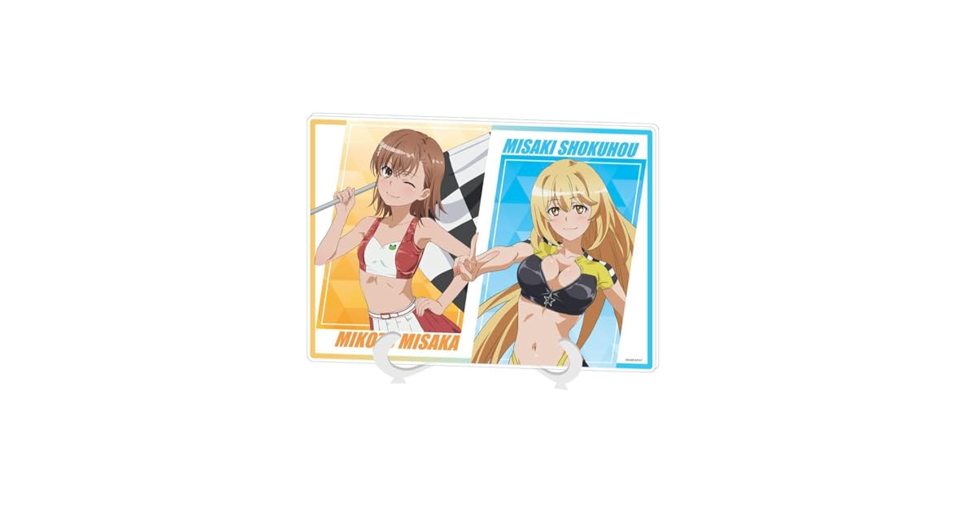Amazon.co.jp: とある科学の超電磁砲T アクリルアート 御坂美琴