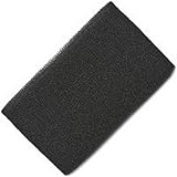 Shop-Vac 12.5 in. L x 7.25 in. W Wet/Dry Micro Vac Foam Filter Sleeve Black 1 pk