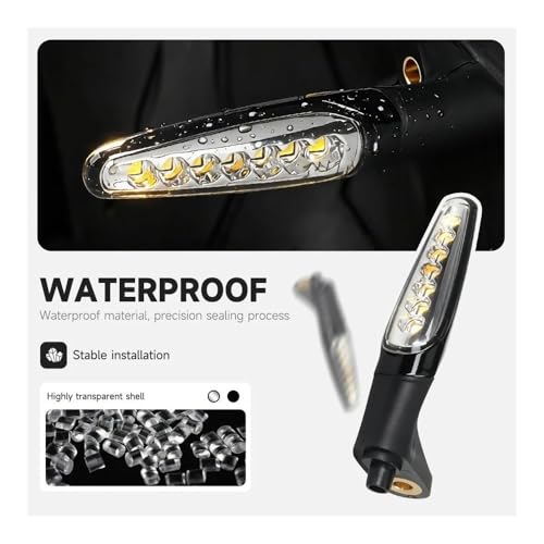 Clignotant LED de moto fluide pour remplacer indicateur Street Triple S - 7