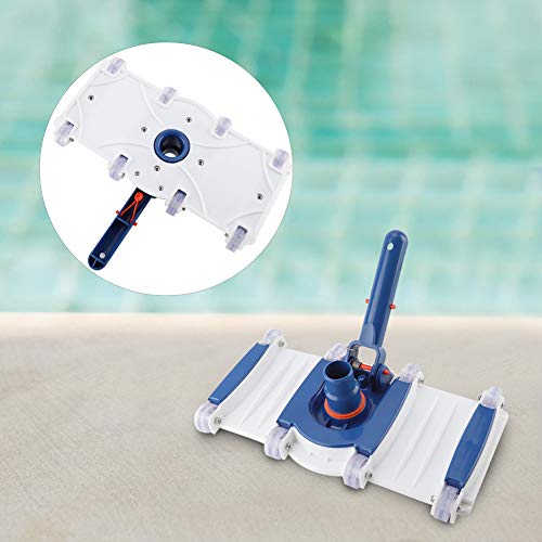 Cabeça de vácuo de piscina, cabeça de vácuo de piscina resistente, escova de limpeza de piscina para