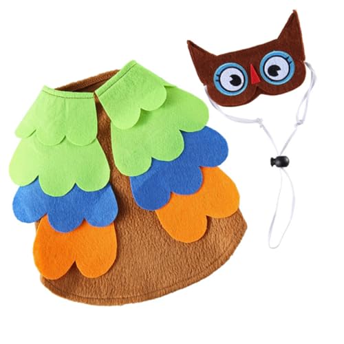 Disfraz de búho para perros y gatos POPETPOP Halloween