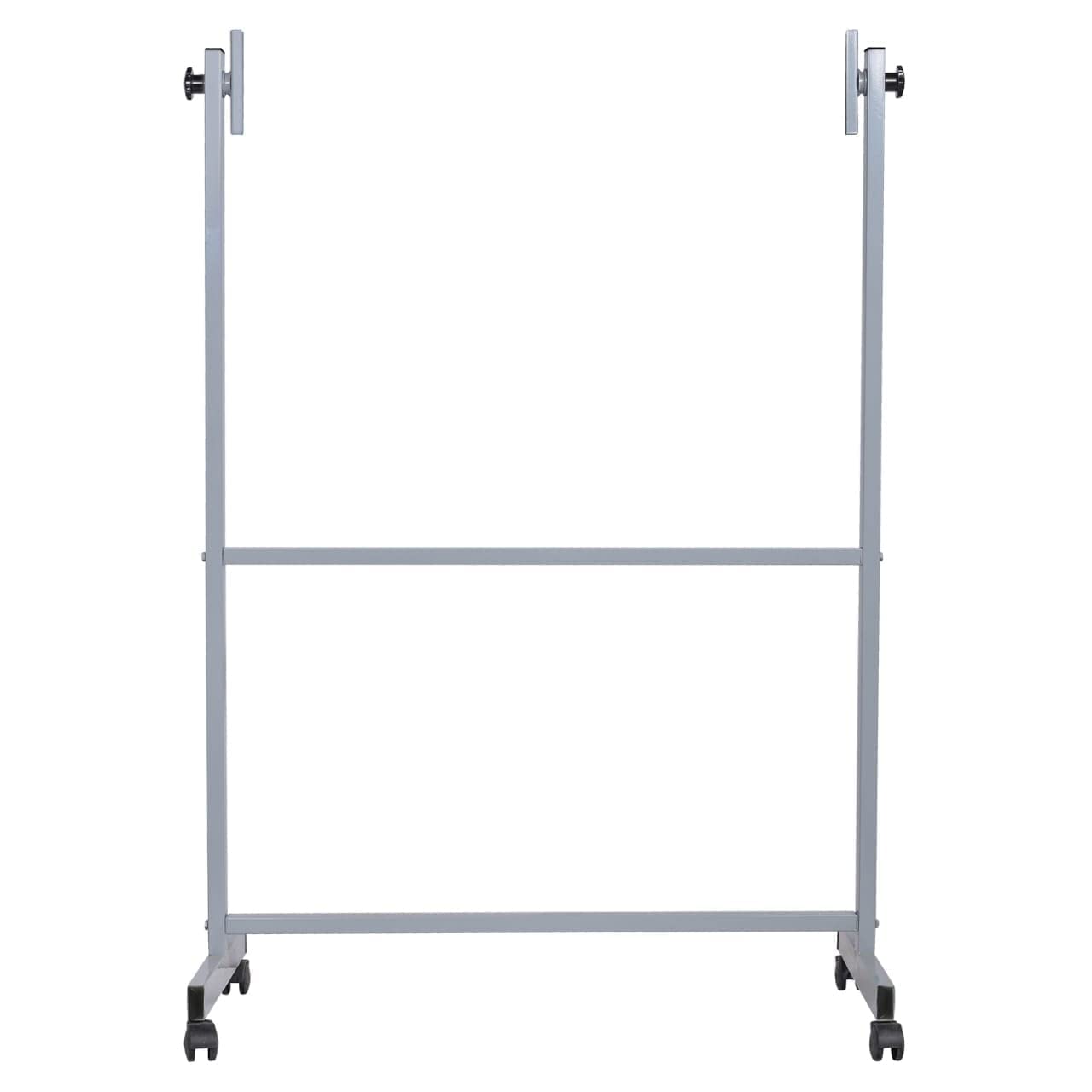 Flaming® Revolving Whiteboard Stand 360 Degree Easel with Wheel Stand 5 feet for White Board