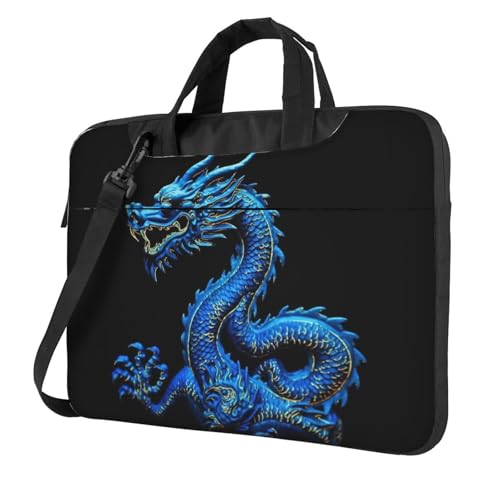 Maletín computadoras Dragon chino negro 13 pulg miniatura 1