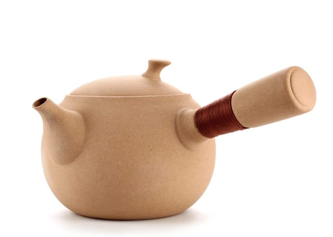 Dzbanki, Ceramiczny czajniczek 750 ml boczny uchwyt z zaparzaczem do parzenia luźnej herbaty liściastej akcesoria domowe prezent Bezpieczny Dzbanek do Herbaty