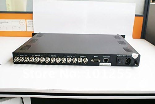 GOWE digital tv multiplexer, 8Routes Standard ASI Interfaces Maximum 270Mbps per route