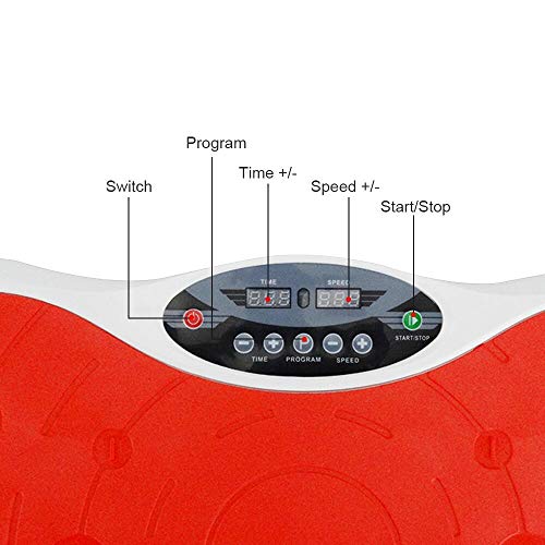 Anesty Fitness Vibrationsplatte; Power Vibro Vibrationsgerät Vibrationstrainer Body Shaper Mit LCD Display… – Bild 5