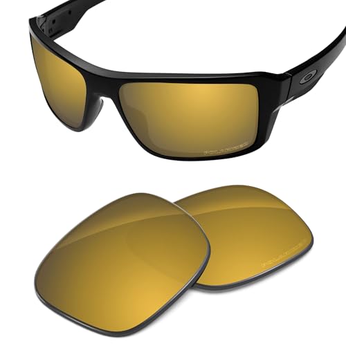 Image of Performance Replacement Lenses Compatible with Oakley Double Edge OO9380 Polarized Etched