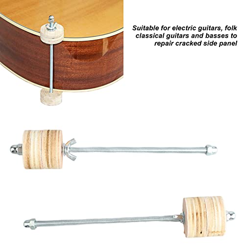 Guitar Spool Clamps and Violin Crack Repair Tools, 2PCS Uniquely Designed Professional Luthier Tools for Cello & Guitar Building - Image 2