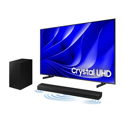 Samsung Crystal UHD vs LG UHD: Qual Escolher em 2025? 32 Smart TV 70" Crystal UHD 4K 70DU8000 2024 + Soundbar HW-B550 Comb...